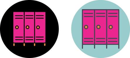 Lockers Icon Design vector