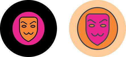 Hacker Mask Icon Design vector