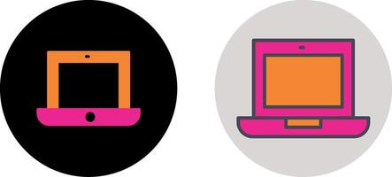 Laptop Icon Design vector