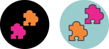 Puzzle Icon Design vector