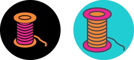 Thread Icon Design vector