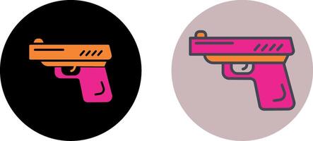 diseño de icono de pistola vector