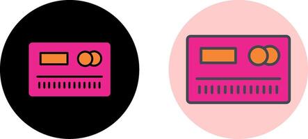 Credit Card Icon Design vector