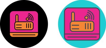 Modem Icon Design vector