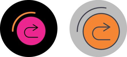 Previous Icon Design vector