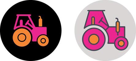 Tractor Icon Design vector