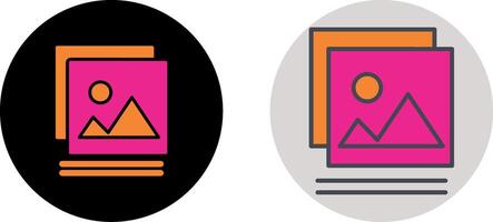 Gallery Icon Design vector