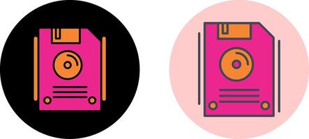 Floppy Disk Icon Design vector