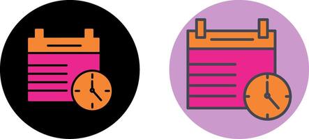 Clock Icon Design vector