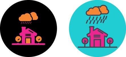 Rain Icon Design vector