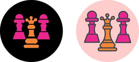 Chess Icon Design vector