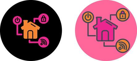 Smarthome Icon Design vector