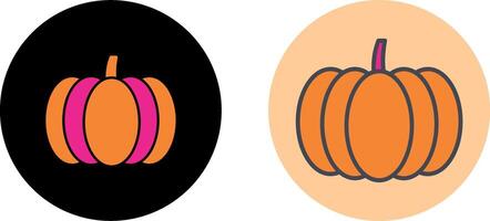 Pumpkin Icon Design vector