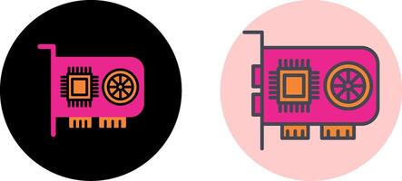 GPU Icon Design vector