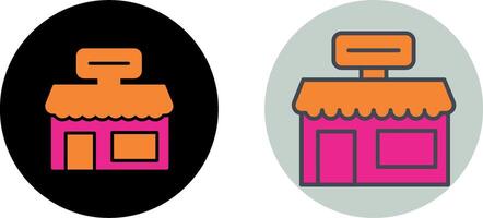 Shop Icon Design vector