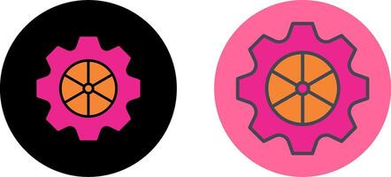 Wheel Icon Design vector