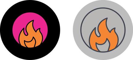 Fire Icon Design vector