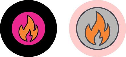 Fire Icon Design vector