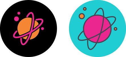 diseño de icono de planeta vector