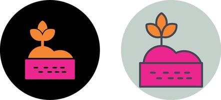 Cultivation Icon Design vector