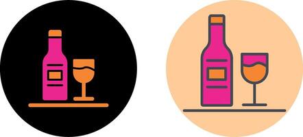 alcohol icono diseño vector