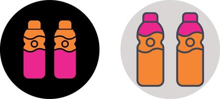 Water Bottle Icon Design vector