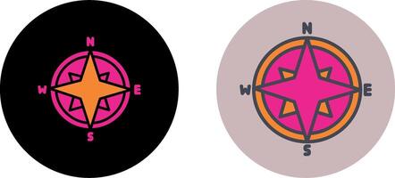 Compass Icon Design vector