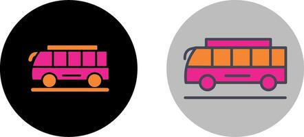 Bus Icon Design vector