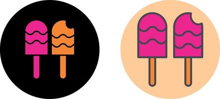 paleta de hielo icono diseño vector