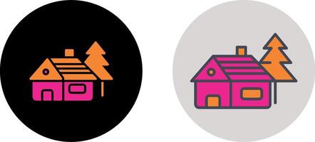 Cabin Icon Design vector