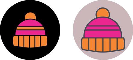 Winter Hat Icon Design vector