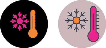 Cold Icon Design vector