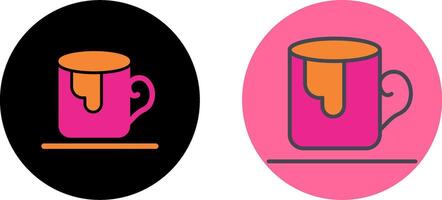 Hot Chocolate Icon Design vector