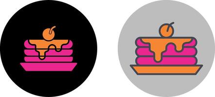 Pancake Icon Design vector