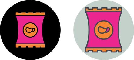 Chips Icon Design vector