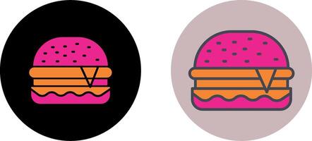 Burger Icon Design vector