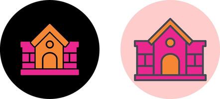 Mansion Icon Design vector