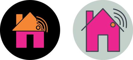 Smart House Icon Design vector