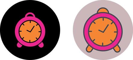 diseño de icono de reloj de alarma vector