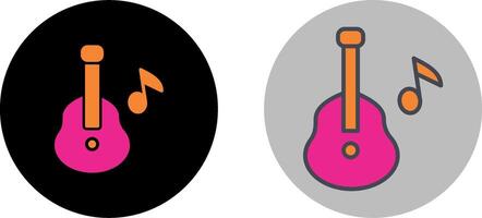 Guitar Icon Design vector