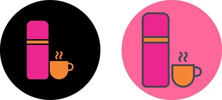 Thermos Icon Design vector