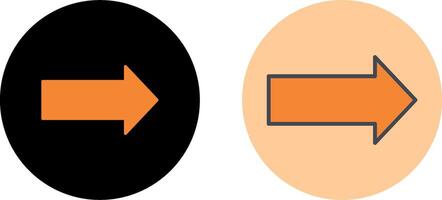Right Icon Design vector
