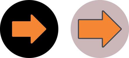 Right Icon Design vector