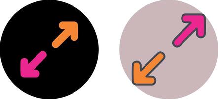 Expand Icon Design vector