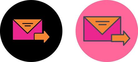 Send Message Icon Design vector