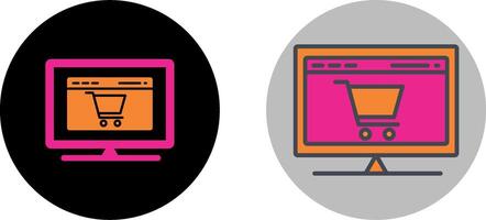 Ecommerce Settings Icon Design vector