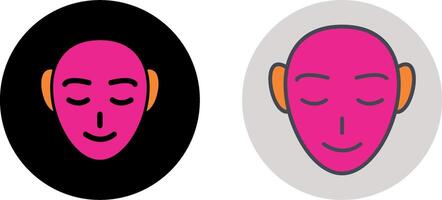 Human Face Icon Design vector