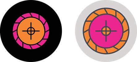 Roulette II Icon Design vector