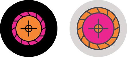 Roulette II Icon Design vector