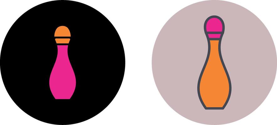 Bowling Pin Icon Design